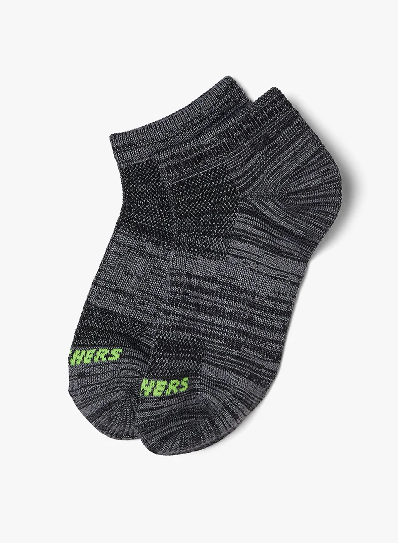 سكيتشرز 6 Pack Non-Terry Low-Cut Socks