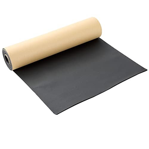 NATGAI Sponge Neoprene with Adhesive Foam Rubber Sheet 1/8” Thick X 12” Wide X 24” Long, Cut to Multiple Dimensions and Lengths - DIY, Gaskets, Cosplay, Costume, Crafts - Image 1