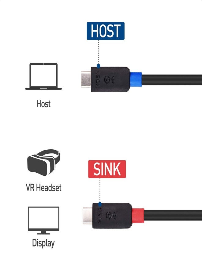 Cable Matters Unidirectional 5Gbps Active USB C Cable 16.4 ft, Supports Up to [4K@60Hz Video, 5Gbps Data Transfer] for Apple Vision Pro, Meta Quest 3 VR Headset, Portable Monitor - Image 4