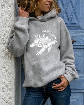 gray hooded