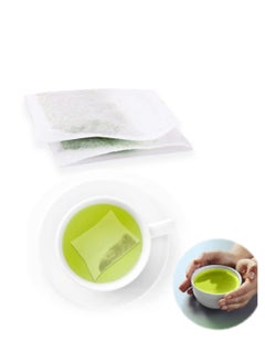 Loose Leaf Tea Bags Disposable Oversized Empty for Leaves Minimalist Infuser with Tight Seal Widened Pack of 300