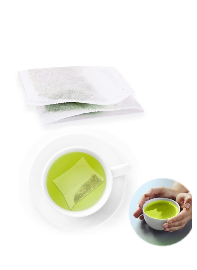 Generic - Loose Leaf Tea Bags Disposable Oversized Empty for Leaves Minimalist Infuser with Tight Seal Widened Pack of 300 - Image 1