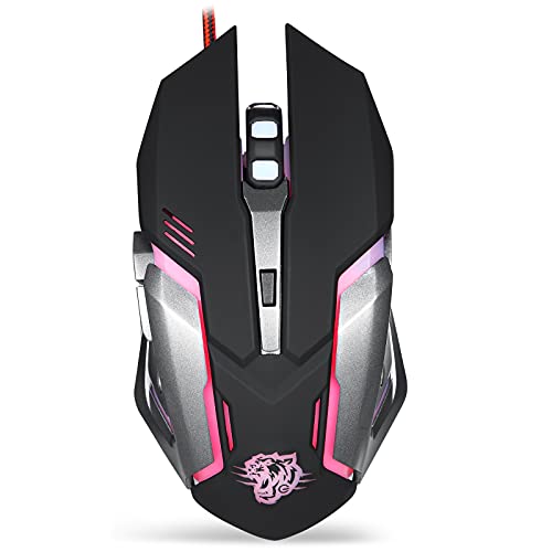 Enter Grenade Gaming USB Mouse with 6 Programmable Buttons, Lightweight and Upto 3200 dpi for Windows PC Gamers - Image 1
