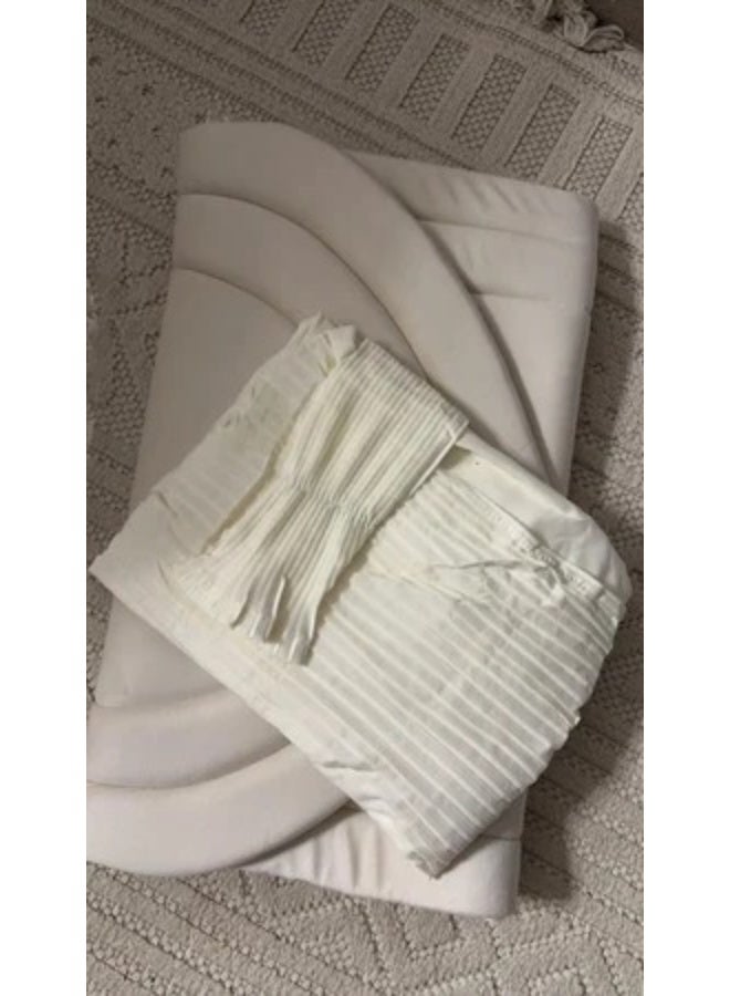 WARD Classic Women's Prayer Set with Rug and Sheet - Beige