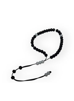 33-Bead Tasbih Made From Natural Hematite 8mm Round Beads with Place Marker Prayer Beads Zikr Beads Muslim Rosary (Black)/translate sentsnce to ar - pzsku/Z9E43C8132165B8D62C82Z/45/_/1715844082/7d3afc6c-7e4e-4f71-b357-a498f802b197