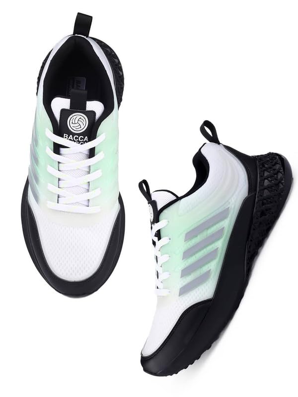 Bacca Bucci Mens Night Glider: The Elite Sportsperson's Versatile Footwear White UK 9 - Image 5