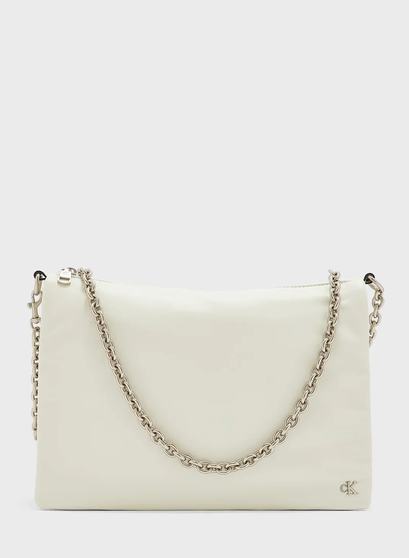 Calvin Klein Jeans Monogram Detailed Crossbody