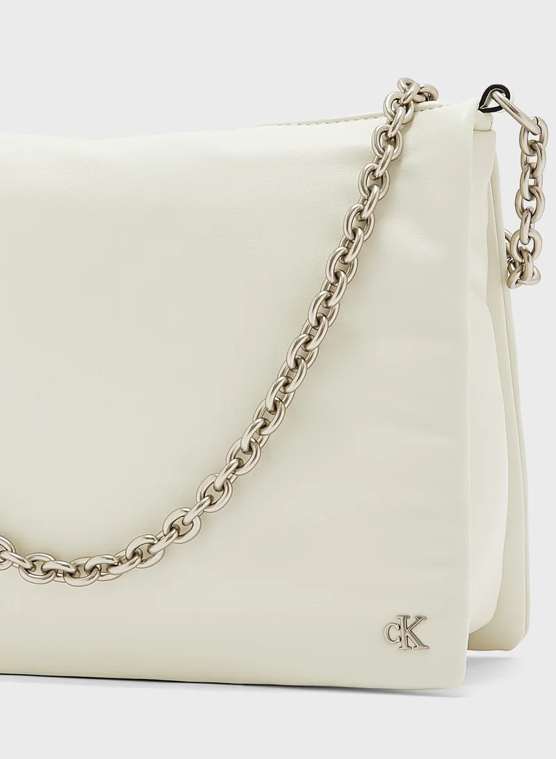 Calvin Klein Jeans Monogram Detailed Crossbody