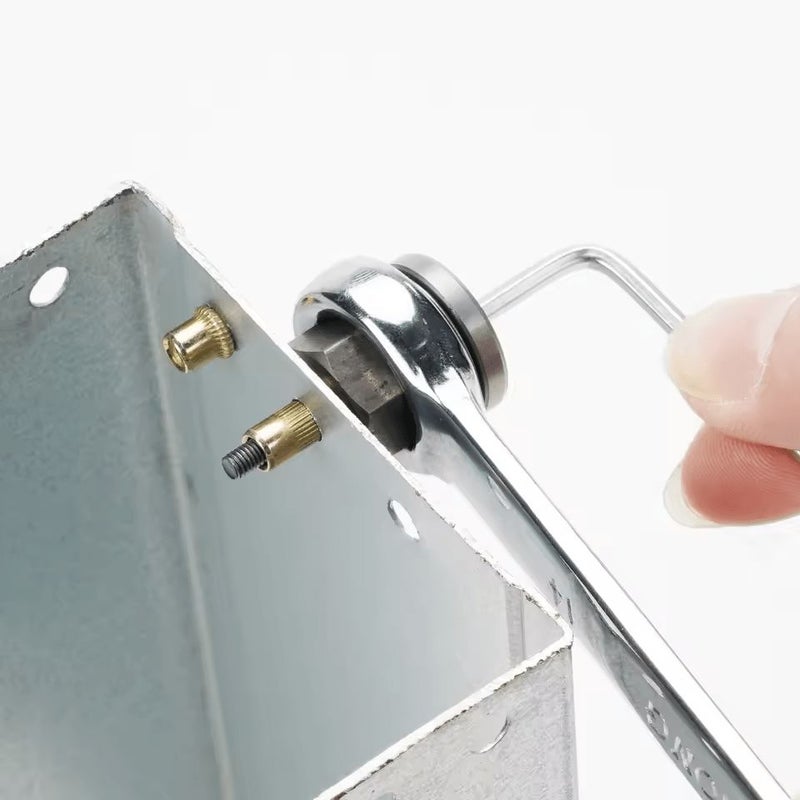 307 Pcs Manual Rivet Gun with Rivet Nut Set M3 M12 Pop Rivet Tool Industrial Strength Metal Fastener Kit - Image 3