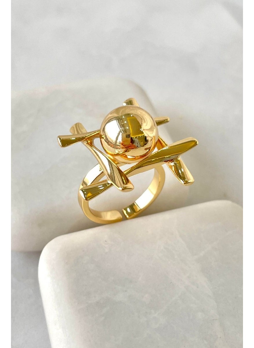 Riton - metal Adjustable Ring Minimalist Tic Tac Earrings, The Perfect Combination of Simplicity and Style - Image 1