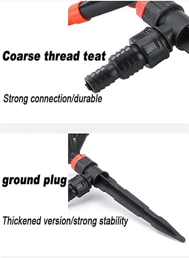 Ipega رشاش حديقة دوار قابل للتعديل بزاوية رش 3000 قدم مربع تغطية أنظمة الري رشاش حديقة دوار 360 - Image 3