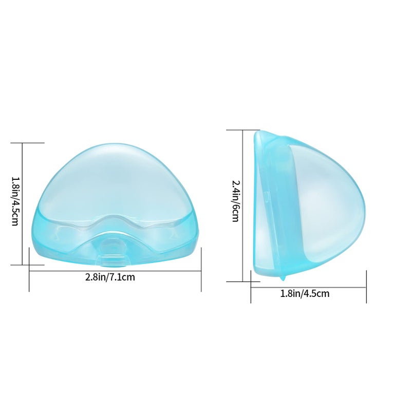 NUK 6 PcsCase for Baby Dummy Case, Pacifier Case, Pacifier Holder Storage Box, BPA-Free Dummy Container, Soother Pod Holder Box for Travel Home - Image 2