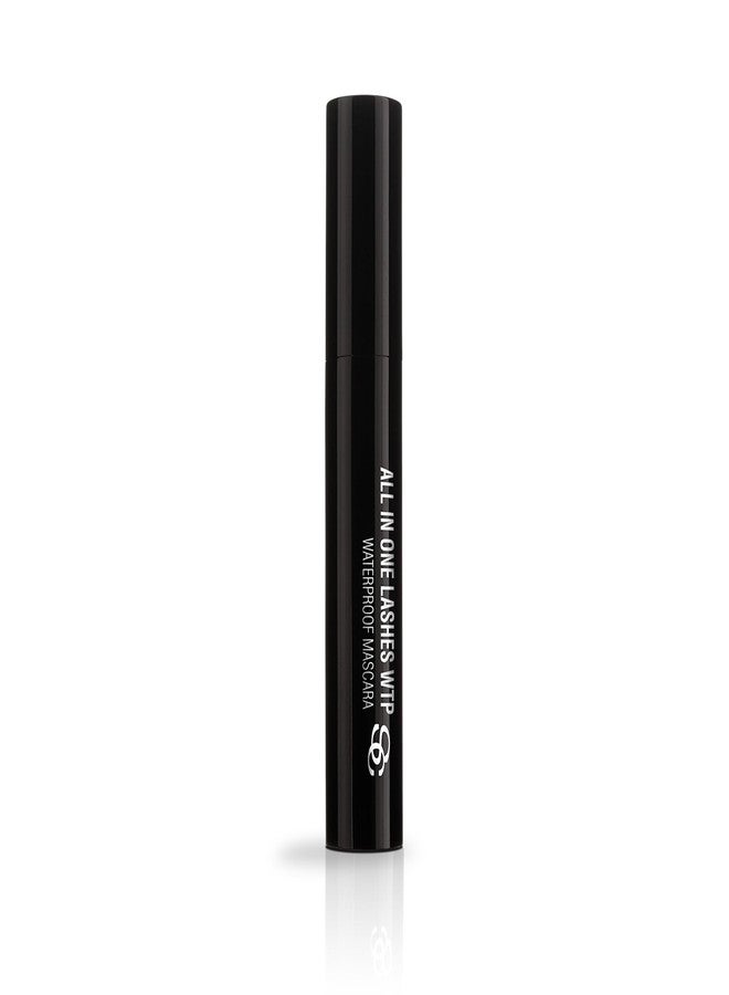 SALERM - Waterproof Mascara - All In One Lashes WTP - 9 ml - Waterproof - Adds Volume to Lashes - Long-Lasting - No Clumping - Black Color - Image 1