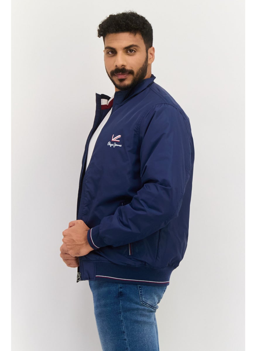 Men Brand Logo Puffer Jacket, Navy - pzsku/Z9E442CDE6BAA2407EB2AZ/45/_/1737642549/a3222f39-48d2-434b-8c1c-f24147b8202b