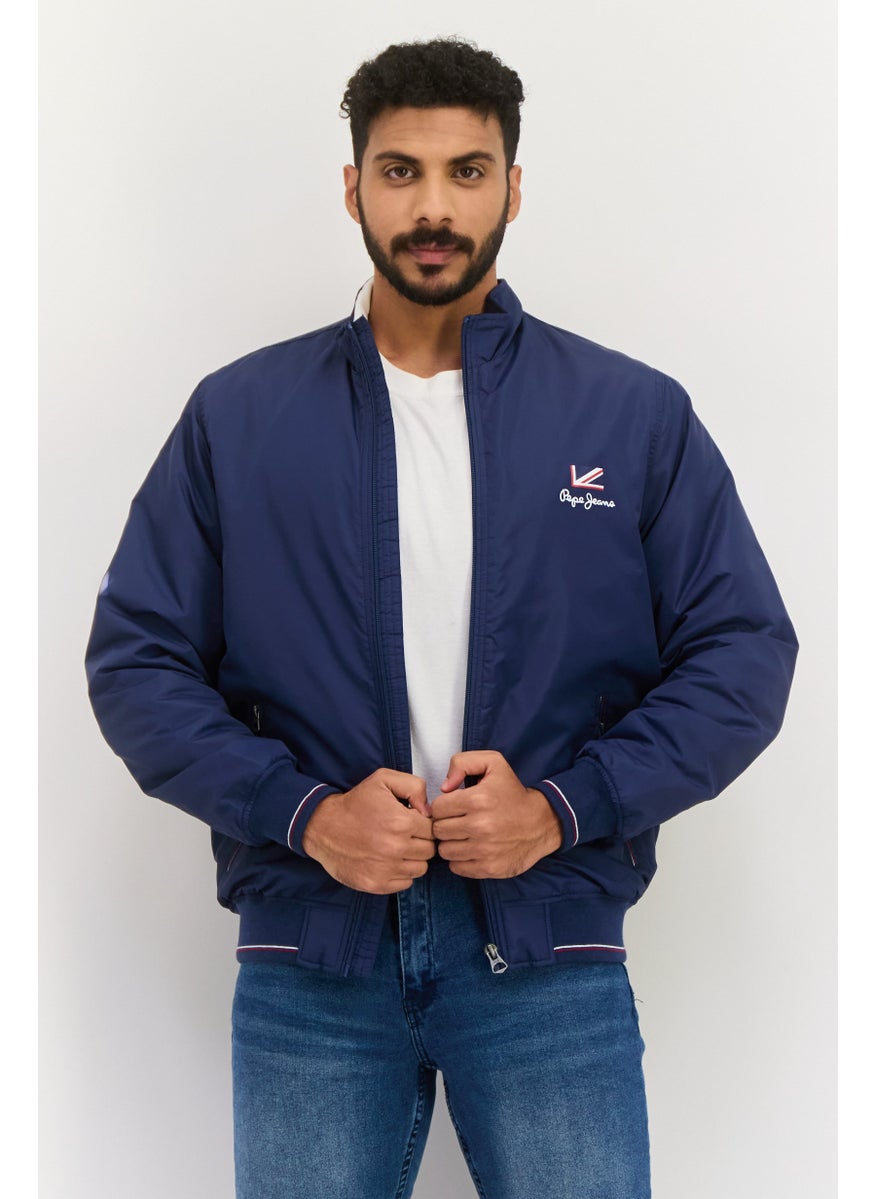 Men Brand Logo Puffer Jacket, Navy - pzsku/Z9E442CDE6BAA2407EB2AZ/45/_/1737642556/bde2ecf9-a8d5-4844-8f5e-d68ee536daca