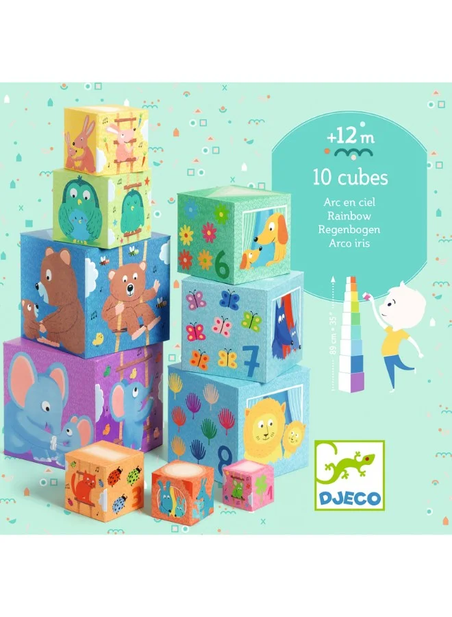 DJECO Rainbow Blocks