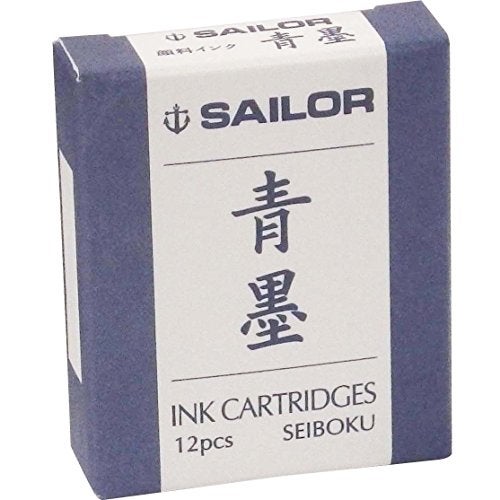 Sailor Pen Cartridge ink nanoink 13-0602-144 Aosumi for Sailor fountain pen - Image 1