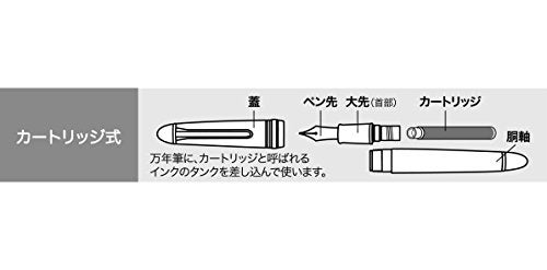 Sailor Pen Cartridge ink nanoink 13-0602-144 Aosumi for Sailor fountain pen - Image 5