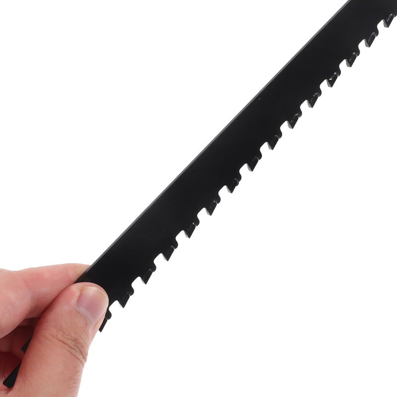 Reciprocating Saw Blades 24cm Alloy Teeth Metal Cutting Replacement Blade for Electric and Handheld Saws Wood Brick Cutting Black - Image 4