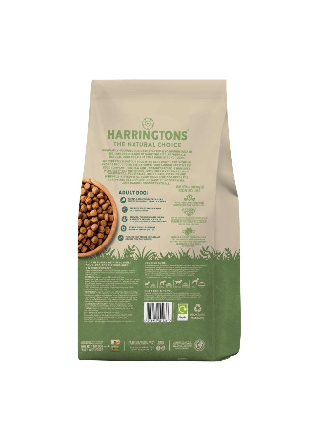 Harringtons Complete Turkey with Veg Adult Dry Dog Food - 1.7kg - Image 2