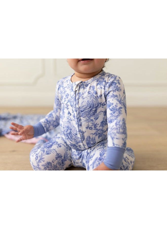 Posh Peanut Convertible Baby Sleepers - Girls Footless Baby Pajamas with 2 Way Zipper for Easy Diaper Changes - Briar, Newborn - Image 3