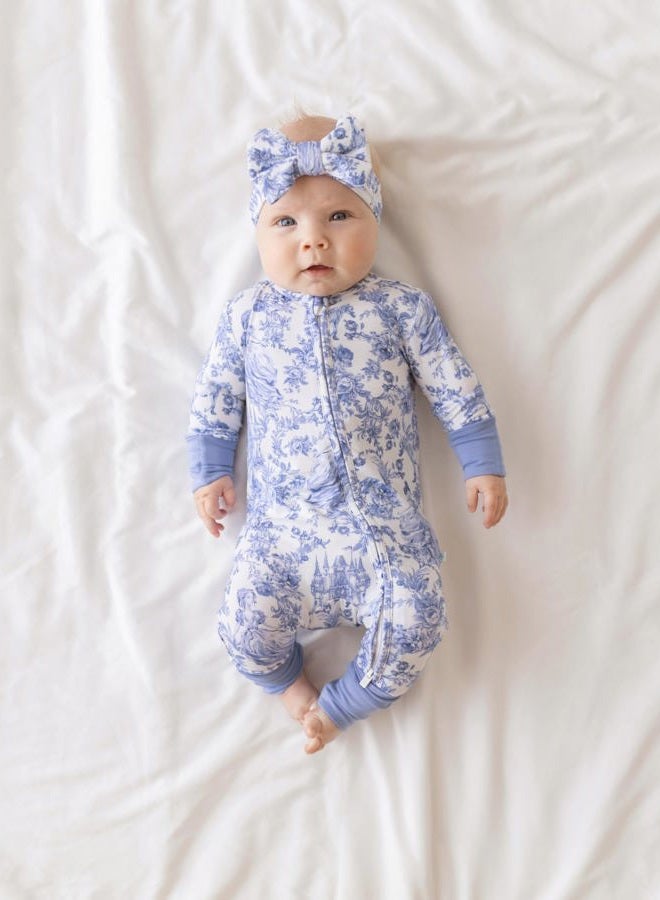 Posh Peanut Convertible Baby Sleepers - Girls Footless Baby Pajamas with 2 Way Zipper for Easy Diaper Changes - Briar, Newborn - Image 5