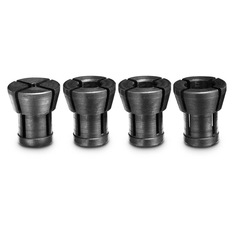 Genmitsu Router Collet Kit - 4pcs Collets, 1/8" to 5/16", For Trim Router, Engraving & CNC Machines - Image 1