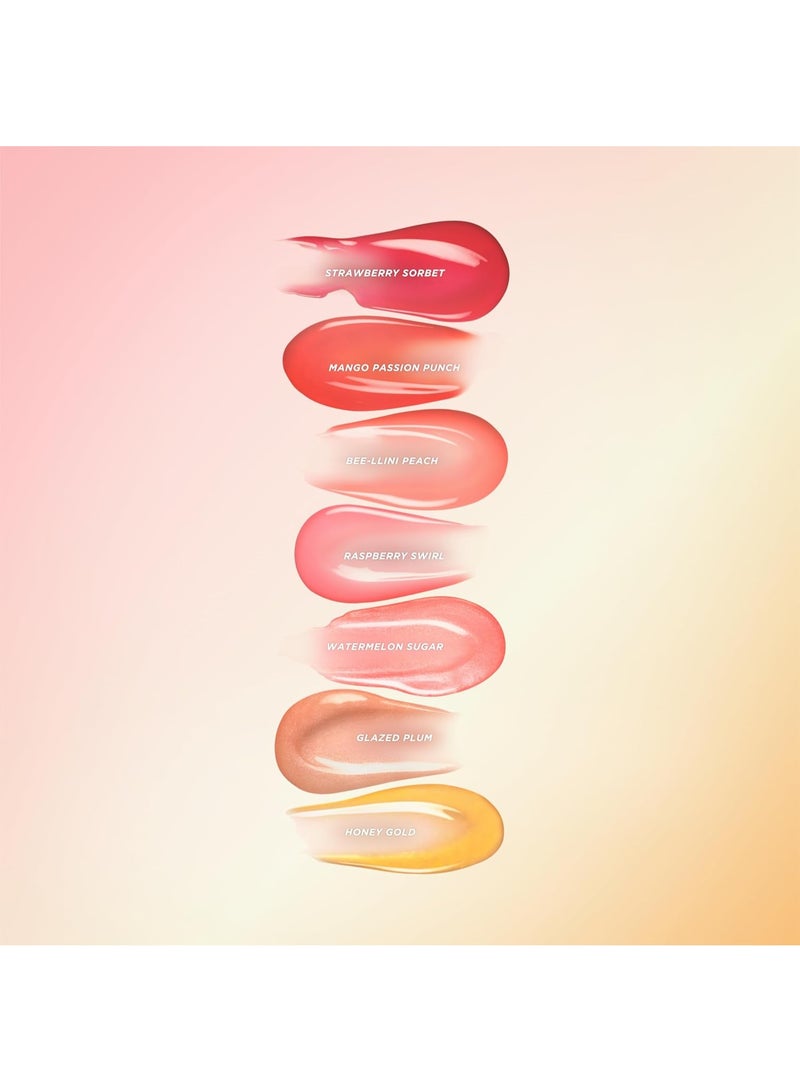 جيسو زيت الشفاه بالعسل من جيسو – مانغو باشن بنش | زيت شفاه مغذي ومرطب بعسل ميرساليهي | لمعان غير لزج برائحة المانجو الاستوائية، 8 مل - Image 2