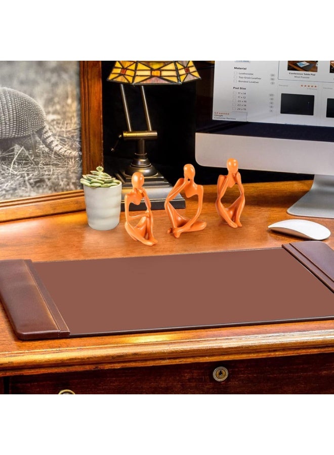 Orange Thinker Statue, Abstract Sculptures For Home Decor, Modern Resin Statues, Orange Ornaments For Bookshelves, Coffee Tables, Shelves, Desktop, Office Decor, Collectible Art Statues - Image 4