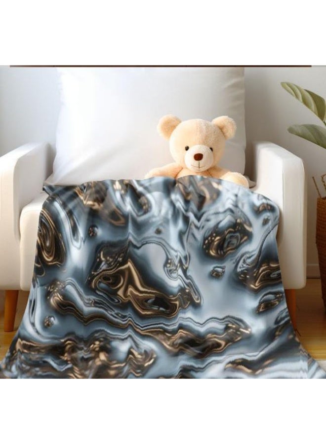 general Children's or student cartoon flannel thin blanket (warm and comfortable, suitable for sleep, games) 100cm*150cm - Image 1