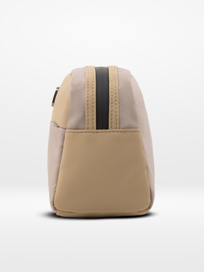 ORYX O-Pouch Stylish Modern Essentials Organizer Pouch Spacious & Textured Khaki - Image 1