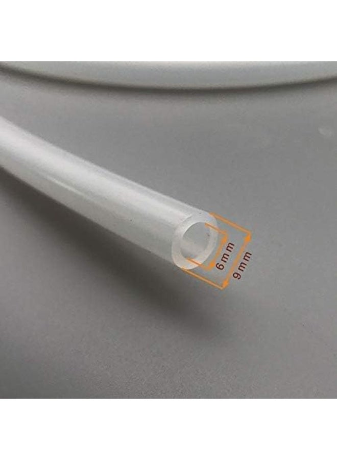 Water hose, 6mm x 9mm silicone tube, food-grade and high-temperature resistant, flexible hose, 2.5 meter length (silicone) - Image 5