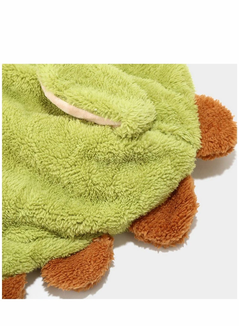 Animal Hat with Ears Moving Jumping Pop Up Beating Plush Dress Cute Soft for Women Kids Party Birthday Great Gift 22 inches