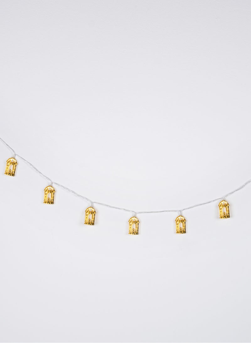 HILALFUL Ramadan Lantern String Light | Suitable for Living Room, Bedroom and Outdoor | Perfect Festive Gift for Home Decoration in Ramadan, Eid, Birthdays, Weddings | Battery Operated | 10 Lanterns - Image 4