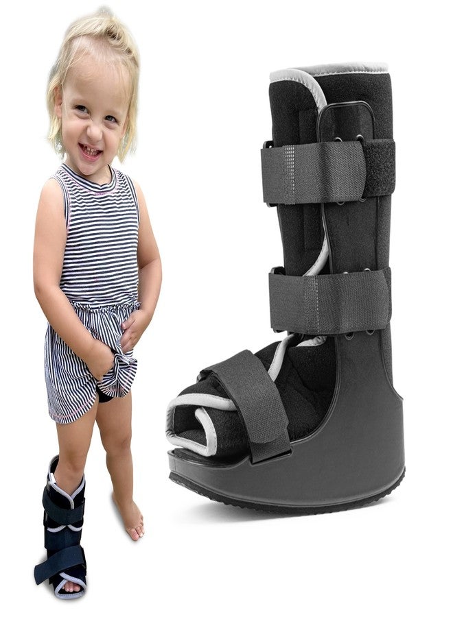MARS WELLNESS Pediatric Walking Boot For Kids - Sprained Ankle Pediatric Ankle Brace - Kids Walking Boot - XL - Fits Children Ages 6.5-8 Years Old - Image 1