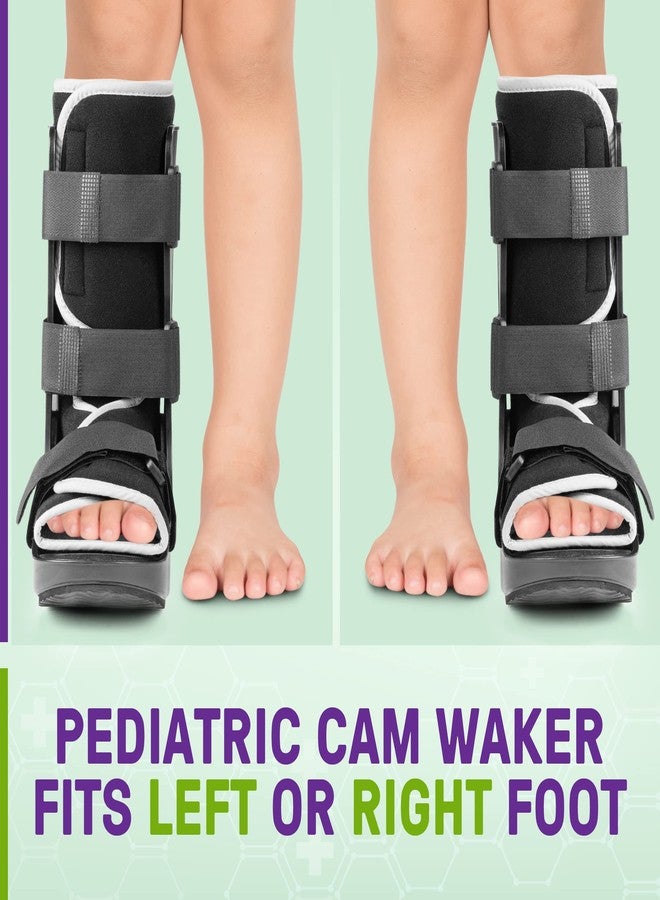 MARS WELLNESS Pediatric Walking Boot For Kids - Sprained Ankle Pediatric Ankle Brace - Kids Walking Boot - XL - Fits Children Ages 6.5-8 Years Old - Image 5