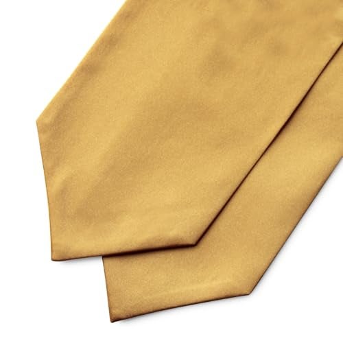 Endea Graduation Endea Antique Gold Graduation Stole - Plain Color, Unisex, 62" Graduation Sash (Antique Gold) - Image 5