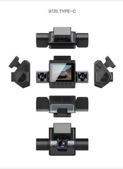 Halamine Car Driving Recorder,Dashcam Front And Built-in Camera Car Dashcam FHD 1080P“IPS  - Image 4
