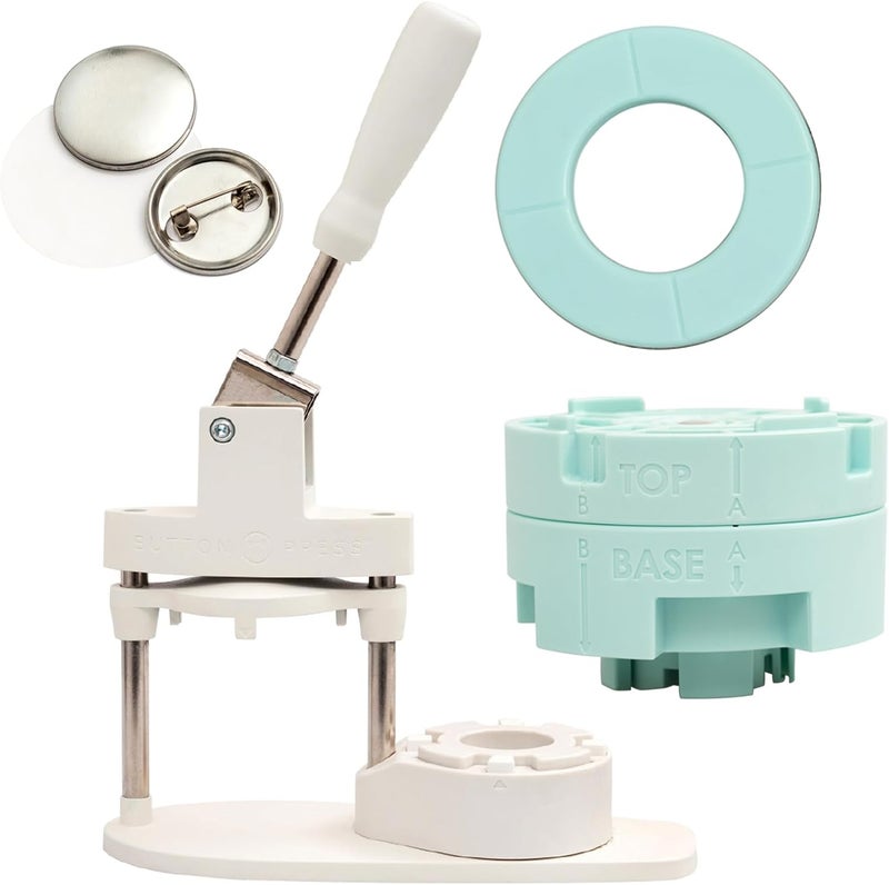 We R Memory Keepers Button Press Kit - Create Custom Buttons, Badges, and Keychains with Included Supplies - Image 1