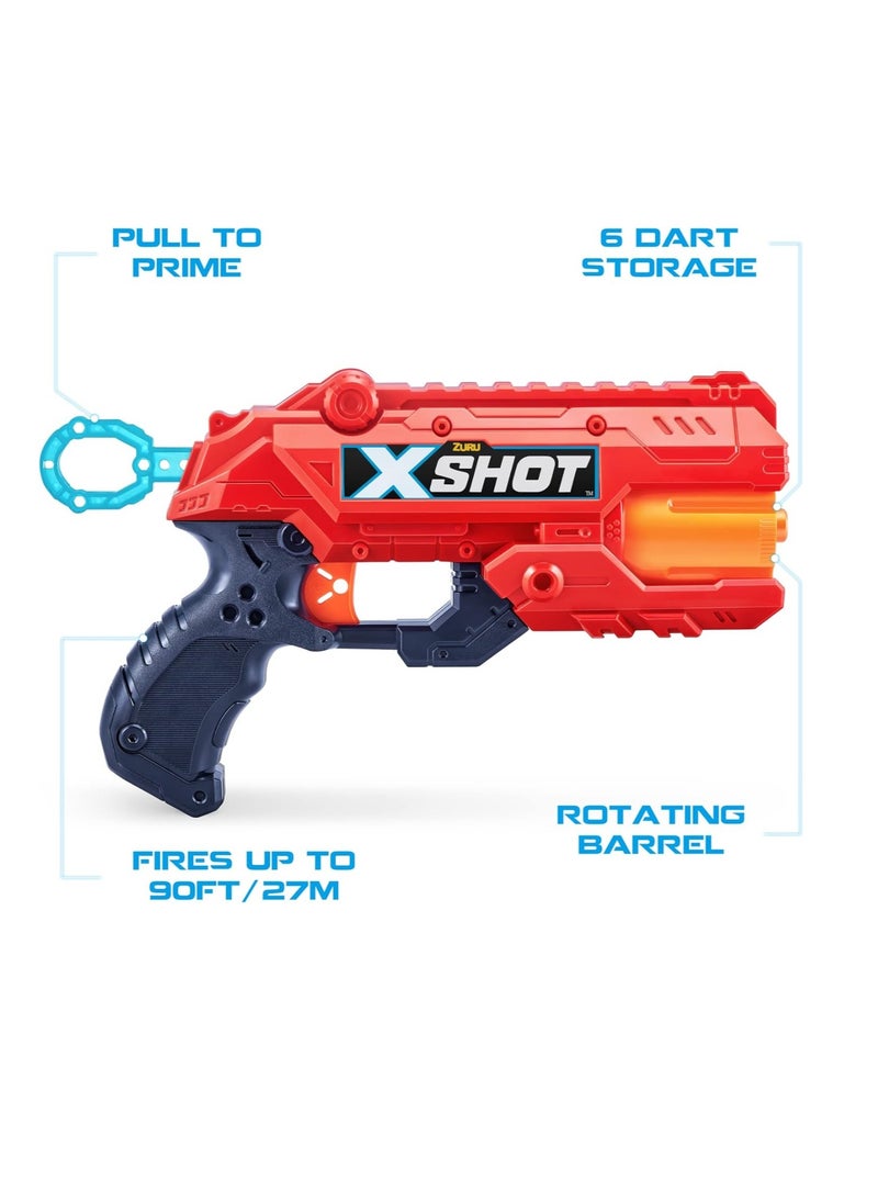 Zuru X-Shot Zuru X-SHOT Excel Reflex Launcher Orange 12 Arrows Reflex-6 (16Darts)  - Image 4