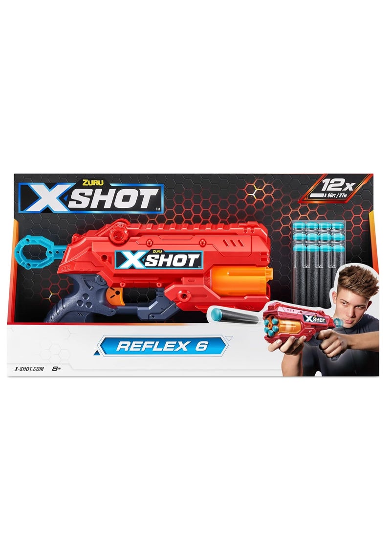 Zuru X-Shot Zuru X-SHOT Excel Reflex Launcher Orange 12 Arrows Reflex-6 (16Darts)  - Image 3