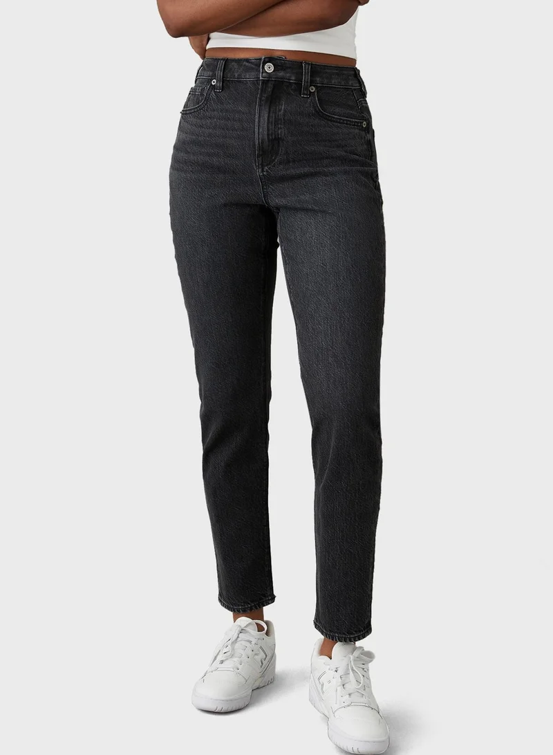 امريكان ايجل High Waist Mom Jeans