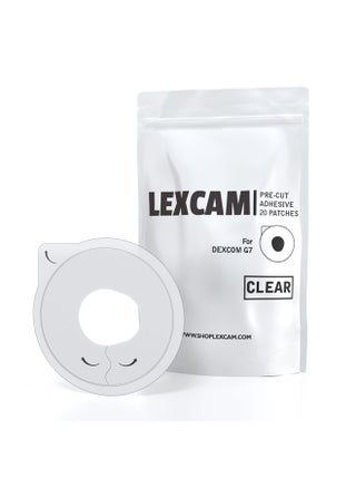 لاصقات لاصقة مقطوعة مسبقًا لجهاز Dexcom G7 – عبوة من 20 لاصقة شفافة مقاومة للماء لمراقبة الجلوكوز بشكل مستمر، لا يتضمن المستشعر - pzsku/Z9E451959C926DA5BE4E7Z/45/_/1715610741/cdd9ab63-381d-4e79-ad91-3e9dcb96b48b