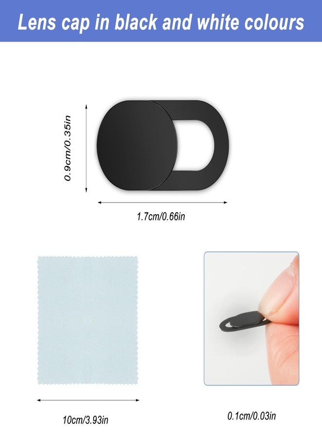 HexinYigjly Webcam Cover for Laptop Camera Cover Slide, 20 Pcs Ultra Thin Phone Camera Covers for Laptops, Compatible with MacBook iMac iPad MacBook Pro Computer Laptop Camera Blocker Camera Cover Slide - Image 2