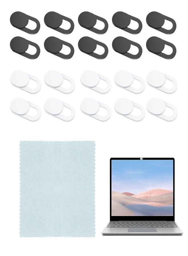 HexinYigjly Webcam Cover for Laptop Camera Cover Slide, 20 Pcs Ultra Thin Phone Camera Covers for Laptops, Compatible with MacBook iMac iPad MacBook Pro Computer Laptop Camera Blocker Camera Cover Slide - Image 1