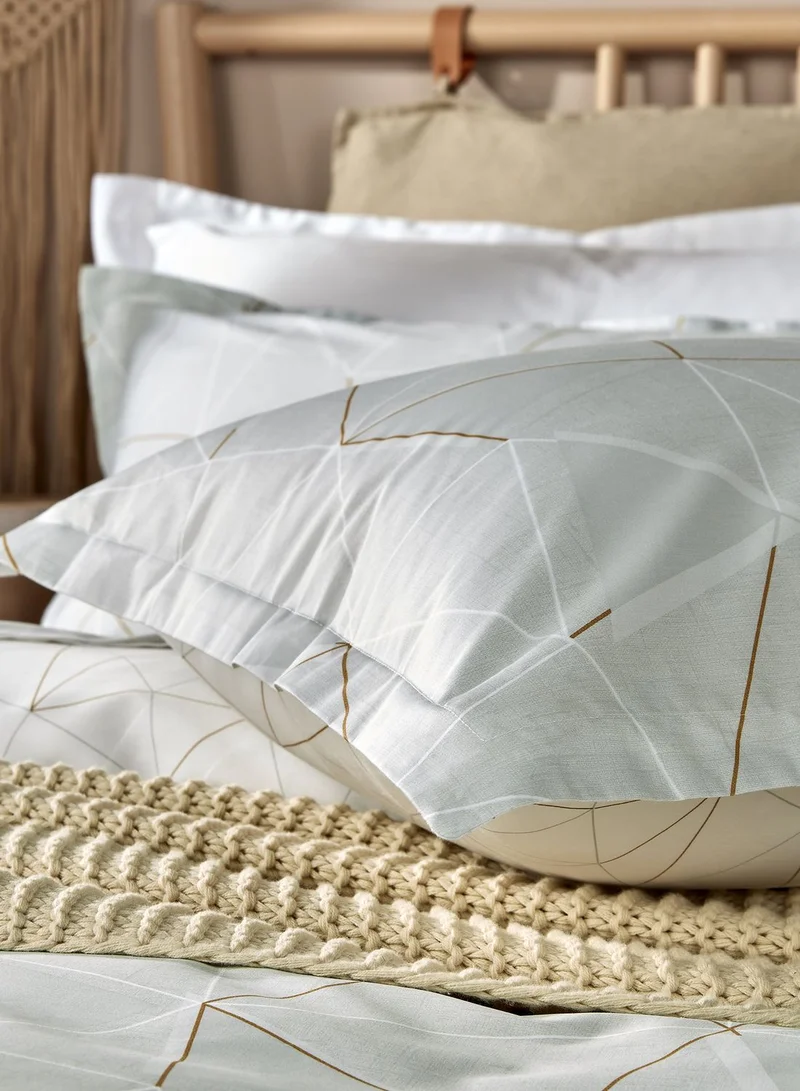 Christy Triangle Superking Duvet Cover Set Duck Egg
