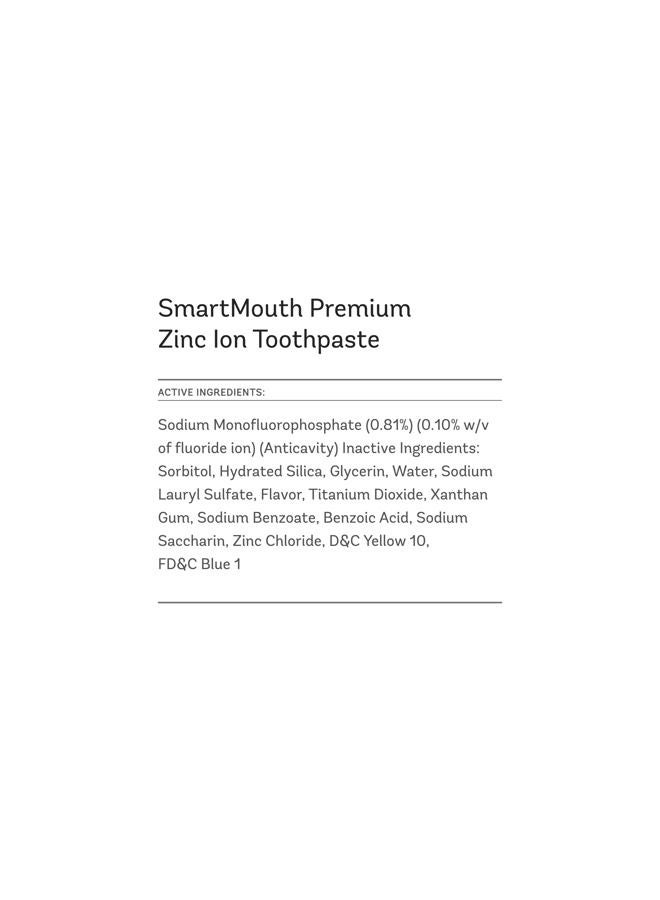SmartMouth Toothpaste 6 oz - Image 2