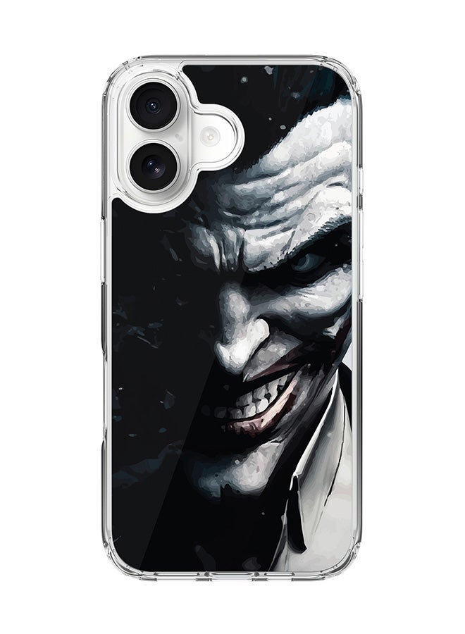 Classic Clear MagSafe Case for iPhone 17 , Hybrid Soft Case Flexible Edges Anti Drop TPU PC Gel Thin Transparent Cover [ Designed for iPhone 17 ] - Arkham Joker