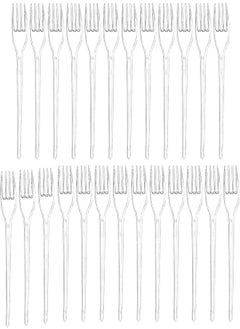 Sylla plastic forks, 25 count - clear