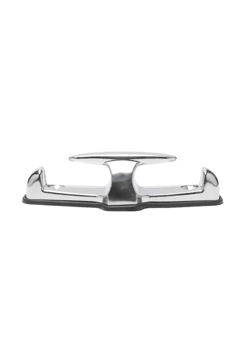 3XR - 3XR Rope Hook Chrome T-Hook Tie Down Rope Hook 2 Pcs Set with Mounting Screws for Car Boat - Image 1